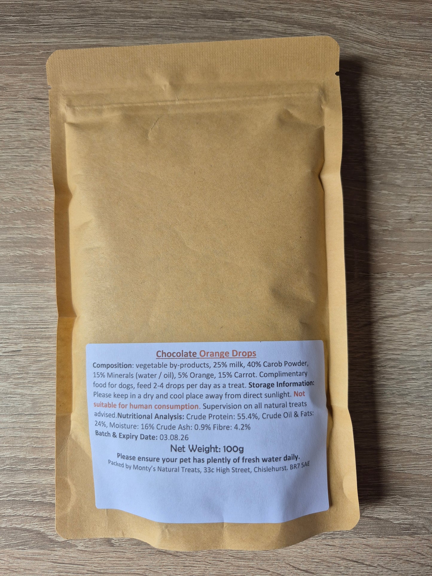 Chocolate Orange Drops