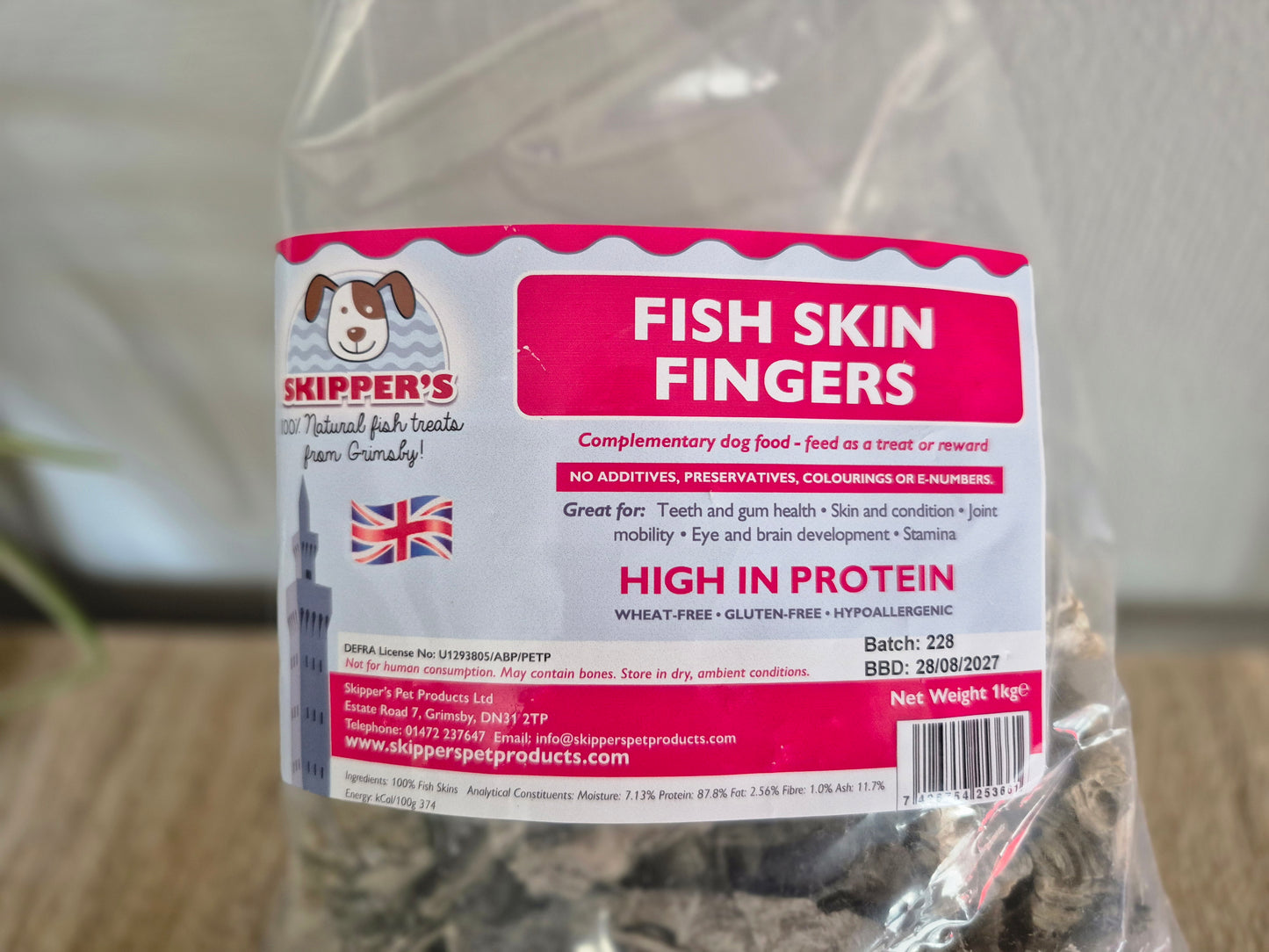 Fish Skin Fingers